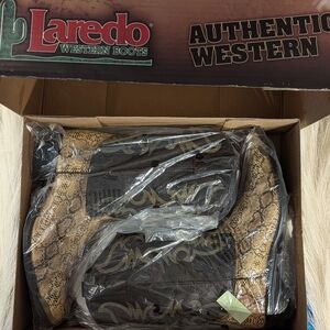 Brown Laredo Cowboy Boots, Men's Size 12.